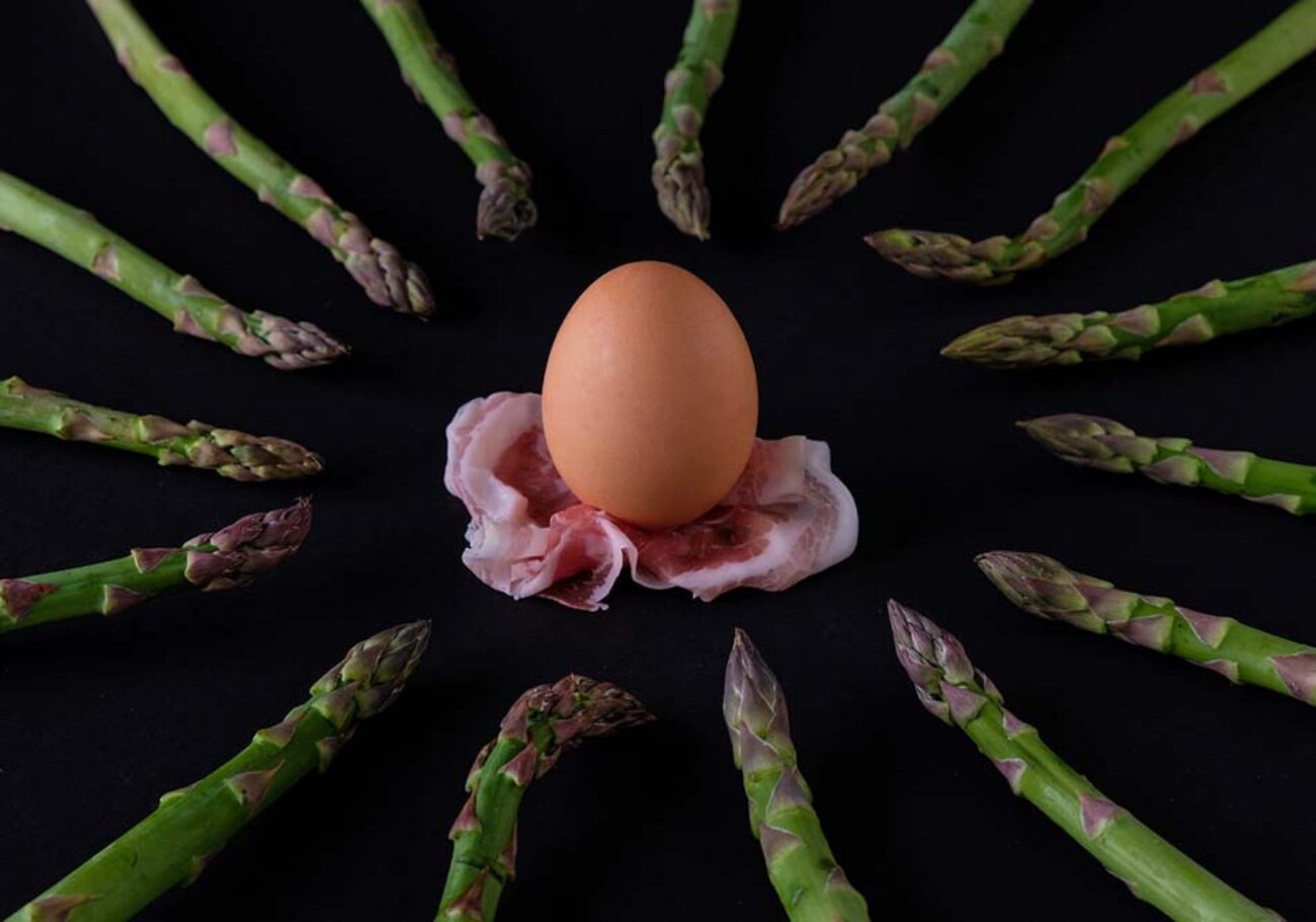 Il Quinto Quarto asparagi uovo foto Marioli
